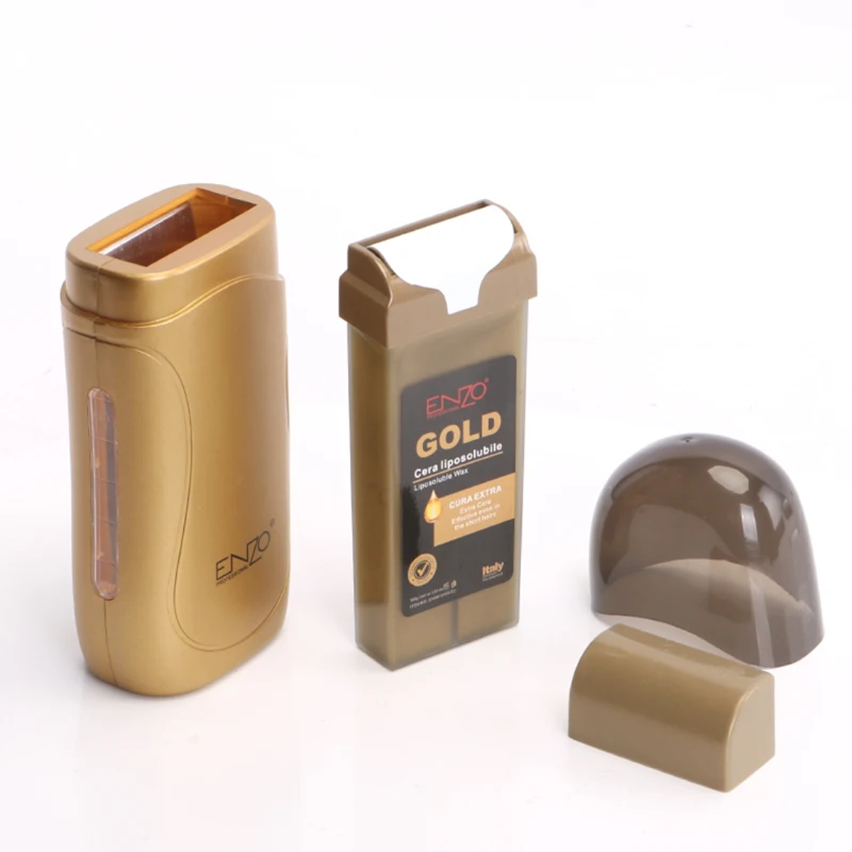 جهاز إزالة الشعر بالشمع بسعة 100 مل مناسب لجميع انواع البشرة ماركة ENZO جهاز إزالة الشعر بالشمع بسعة 100 مل مناسب لجميع انواع البشرة ماركة ENZO