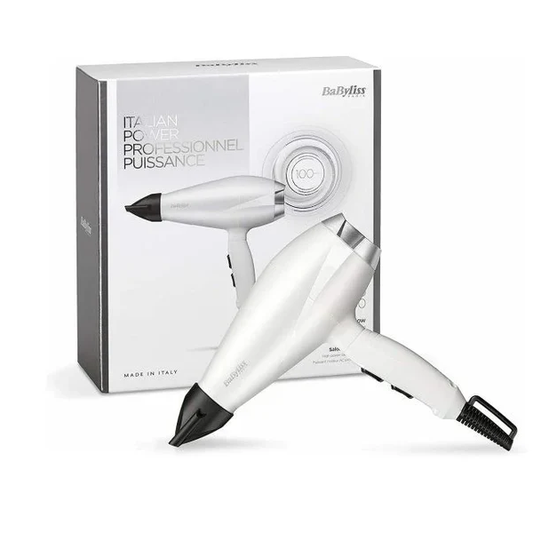 سشوار مجفف شعر الاحترافي بقوة 2000 واط بمستوين للحرارة ماركة Babyliss