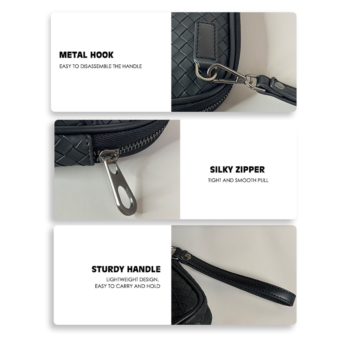 حقيبة يد أنيقة سوداء وعملية للحياة اليومية ماركة LENYES LB528 Mark Handbag – Stylish Black Bag for Daily Use حقيبة يد أنيقة سوداء وعملية للحياة اليومية ماركة LENYES LB528 Mark Handbag – Stylish Black Bag for Daily Use