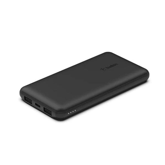 باور بانك من Belkin موديل BPB012btBK – 20,000 ملّي أمبير، 12 واط، 3 منافذ