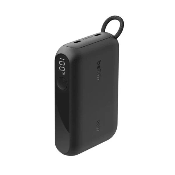 باور بانك من Belkin موديل BPB027hqBK – 10,000 ملّي أمبير، 20 واط، 10K