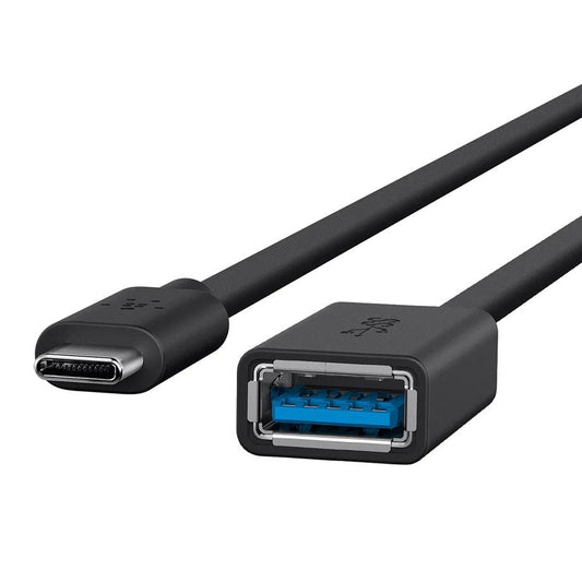 محول USB-C إلى USB-A من Belkin موديل F2CU036btBLK – 5 جيجابت/ث
