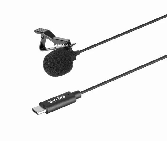 ميكروفون لافالير BY-M3 Digital من BOYA – USB-C