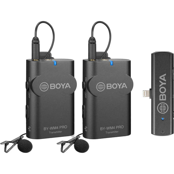ميكروفون لاسلكي BY-WM4 Pro من BOYA – لشخصين