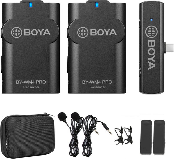 ميكروفون لاسلكي BY-WM4 Pro من BOYA – USB-C
