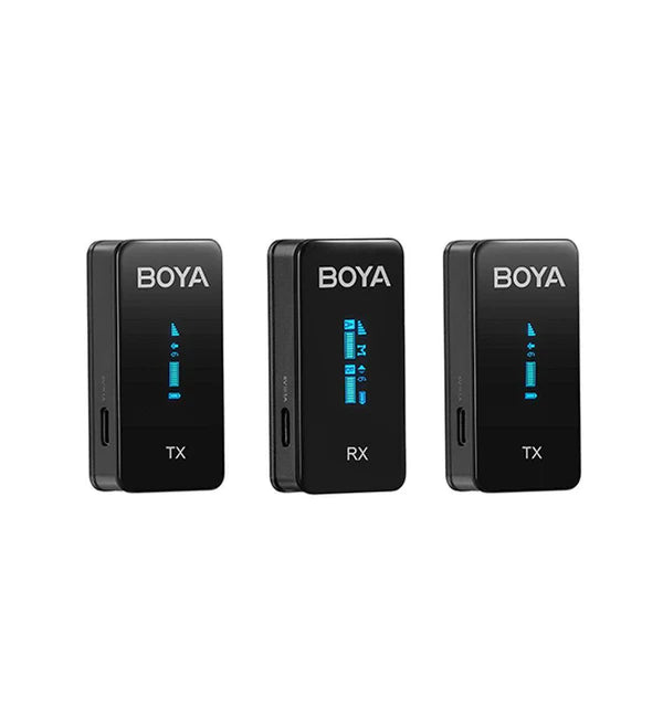 ميكروفون لاسلكي BY-XM6-S2 من BOYA – لشخصين