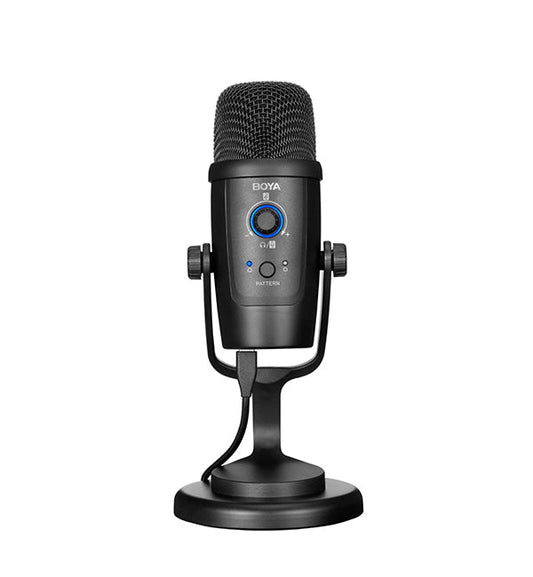 ميكروفون مكثف USB Condenser Microphone من BOYA للتسجيل وصناعة المحتوى
