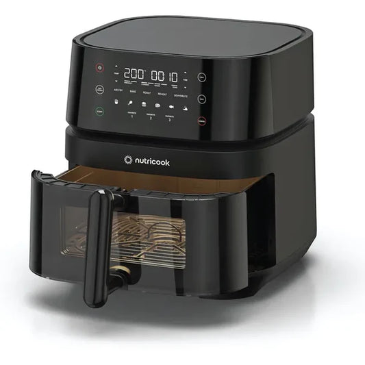 قلاية هوائية سعة 5.7 لتر بقوة 1700 واط مع شاشة lcd و11 برنامج NC-AF357V ماركة Nutricook