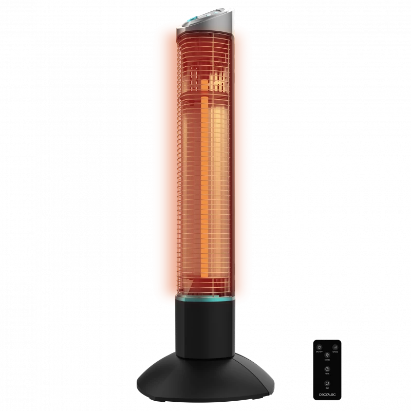 دفاية خارجية Cecotec ReadyWarm 1000 Power Tower هالوجين 1000 واط
