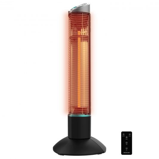 دفاية خارجية Cecotec ReadyWarm 1000 Power Tower هالوجين 1000 واط