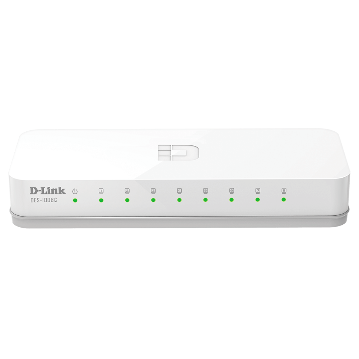 سويتش شبكة من D-Link موديل DES-1008C/B – 8-Port، 10/100 Mbps