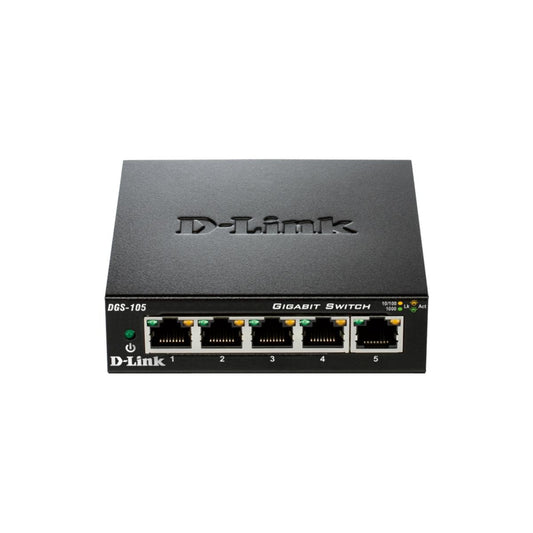 سويتش شبكة من D-Link موديل DGS-105/B – 5-port