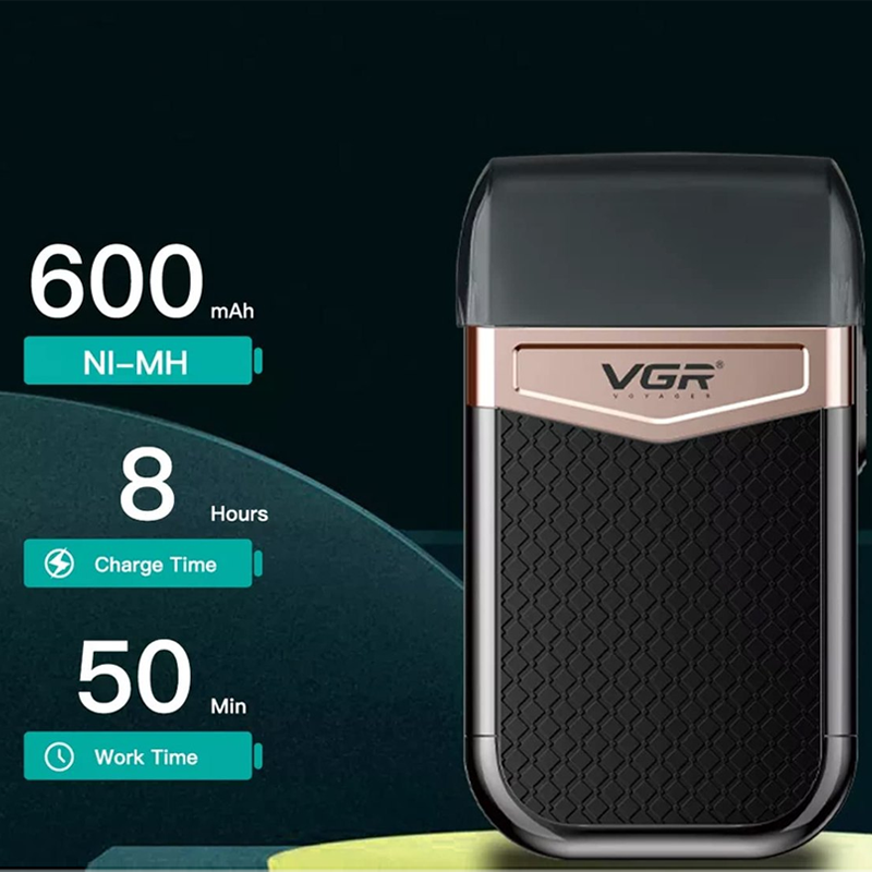 ماكينة حلاقة فاخرة من VGR لحلاقة الذقن والأماكن الحساسة - V-331