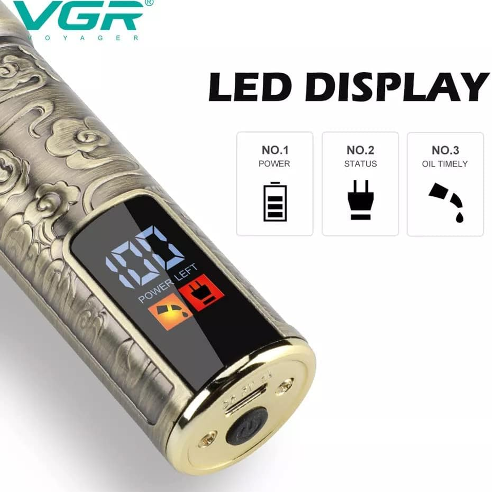 ماكينة حلاقة الشعر الاحترافية للرجال من VGR موديل V-073