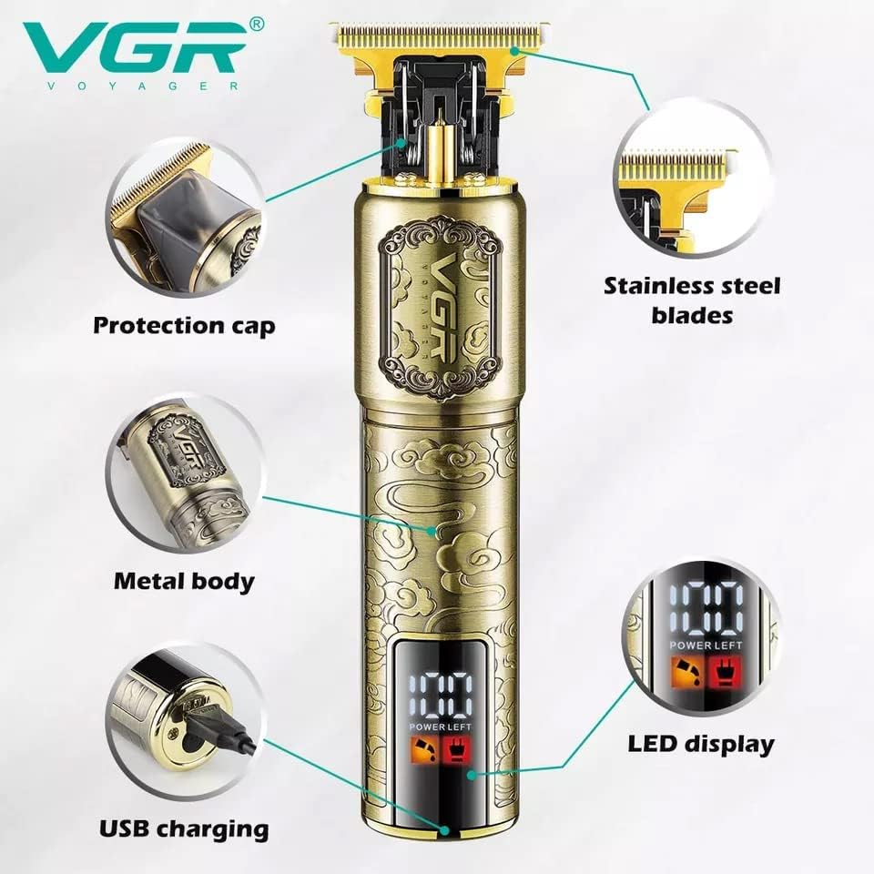 ماكينة حلاقة الشعر الاحترافية للرجال من VGR موديل V-073