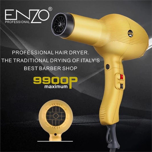 سشوار مجفف الشعر بلون ذهبي مميز ماركة ENZO الايطالية- EN-8895