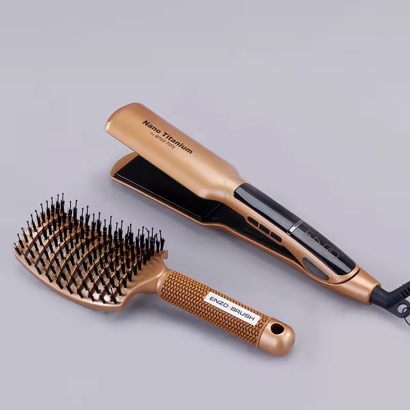 ستريتر و فرشاة اصلية للشعر مع سيروم ستريتر و فرشاة اصلية للشعر مع سيروم