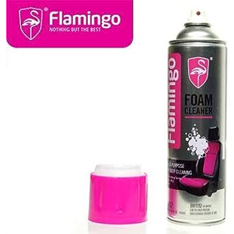 فوم رغوي سحري لتنظيف السيارة والمنزل 500 مل ماركة FLAMINGO فوم رغوي سحري لتنظيف السيارة والمنزل 500 مل ماركة FLAMINGO