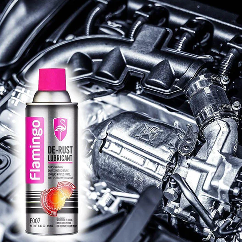 فوم مزيل الصدأ الفوري لجميع أجزاء السيارة ماركة FLAMINGO فوم مزيل الصدأ الفوري لجميع أجزاء السيارة ماركة FLAMINGO