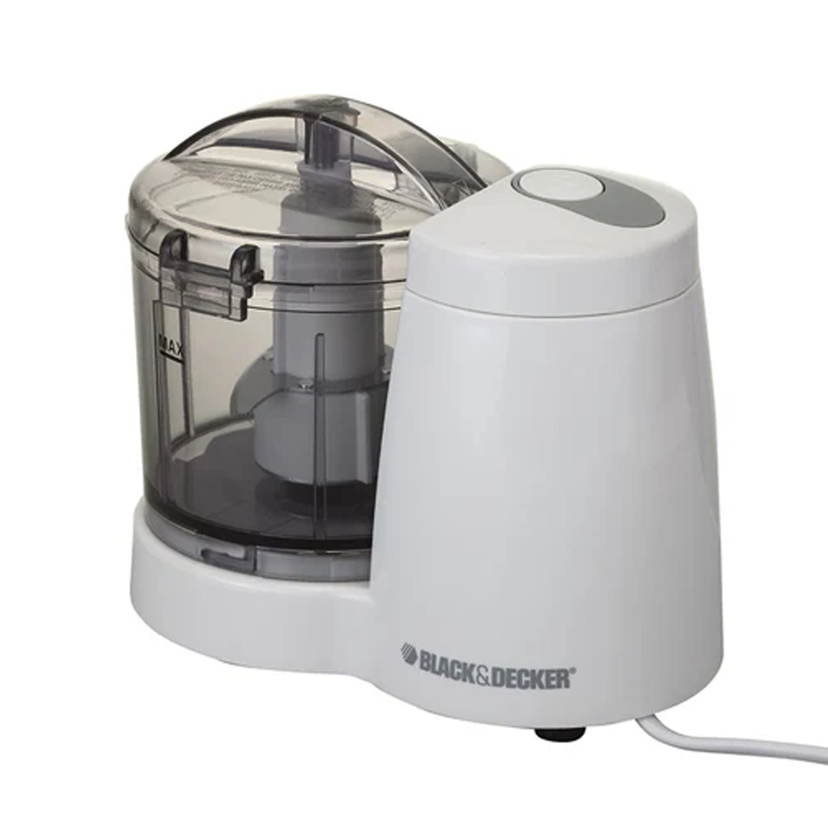 فرامة خضار كهربائية صغيرة بقدرة 120 واط من الستانلس ستيل ماركة Black & Decker فرامة خضار كهربائية صغيرة بقدرة 120 واط من الستانلس ستيل ماركة Black & Decker