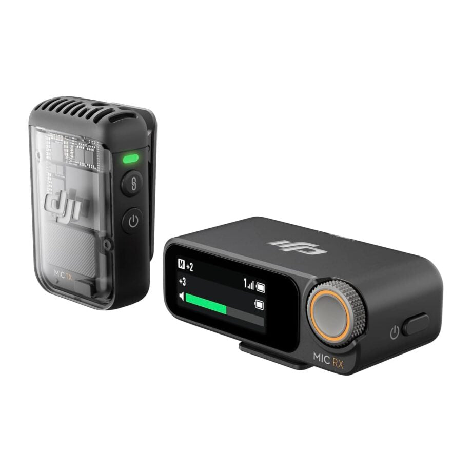 ميكروفون لاسلكي DJI Mic 2 – 1 مرسل + 1 مستقبل، 250 متر