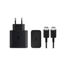 شاحن Samsung 45W فائق السرعة مع كابل USB-C إلى USB-C بطول 1.8 متر