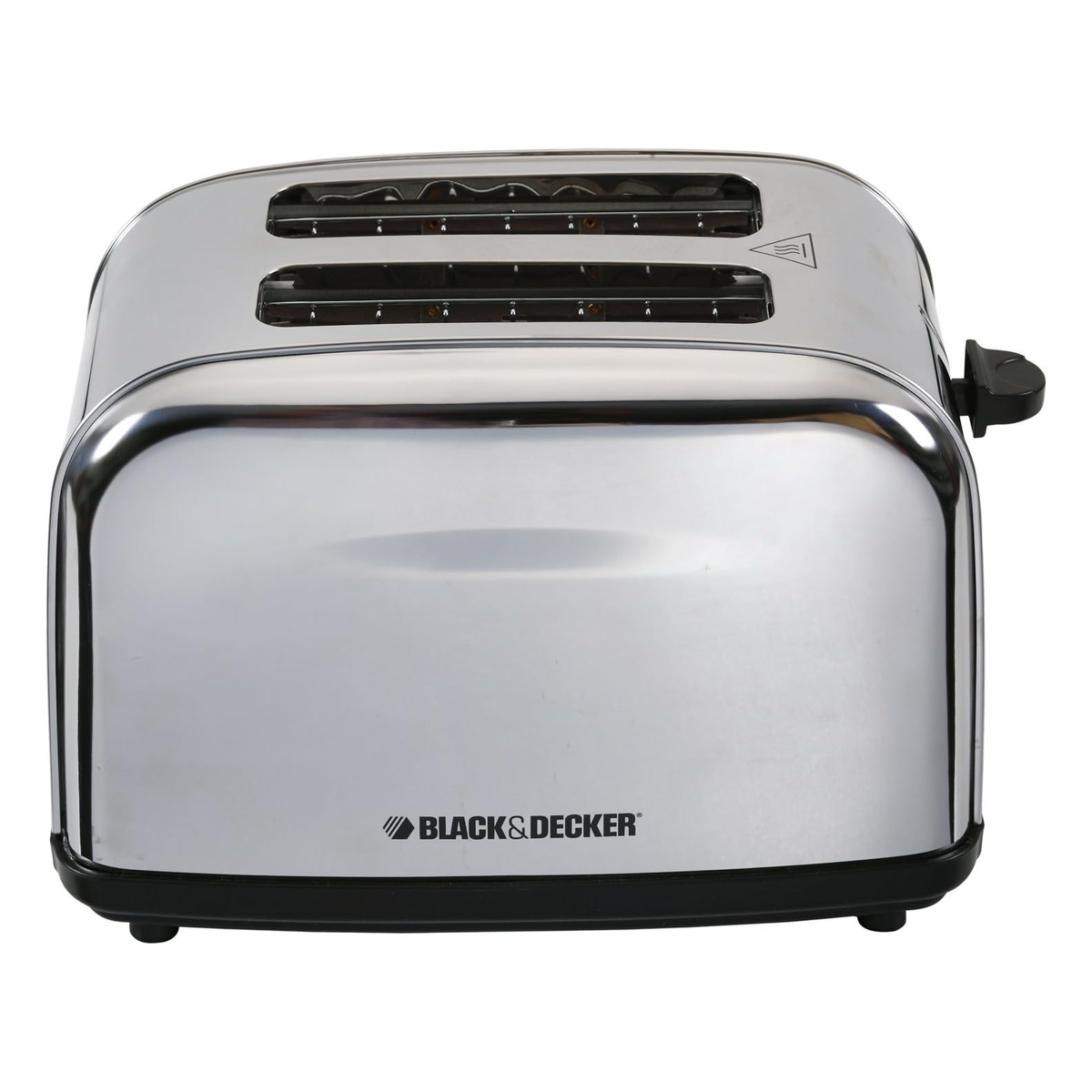 حماصة خبز 2 شريحة من الستانلس ستيل قوة 1050 واط ماركة Black & Decker حماصة خبز 2 شريحة من الستانلس ستيل قوة 1050 واط ماركة Black & Decker