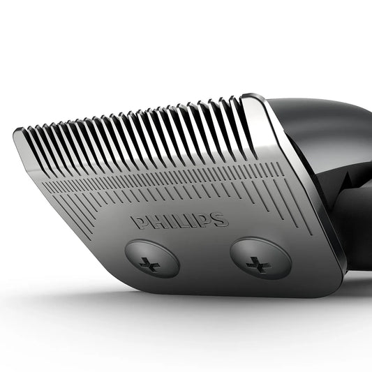 ماكينة حلاقة الشعر بشفرات فولاذية وتهيج أقل تستخدم في الصالونات والمنزل ماركة Philips