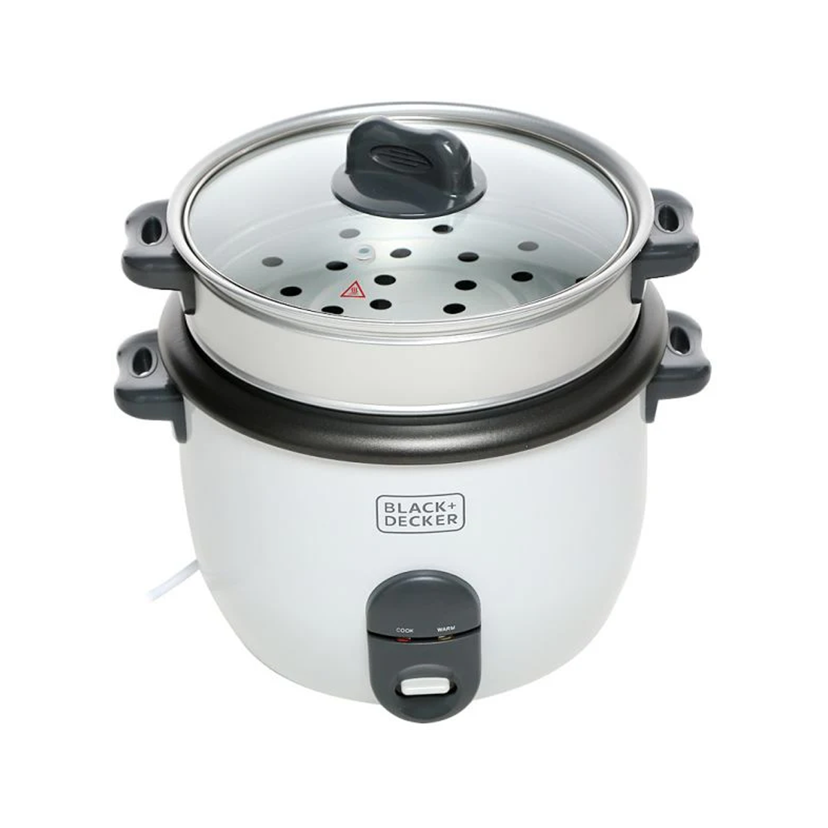 طنجرة طهي الأرز سعة 1.8 لتر بقوة 700 واط مقاومة للالتصاق من Black & Decker طنجرة طهي الأرز سعة 1.8 لتر بقوة 700 واط مقاومة للالتصاق من Black & Decker