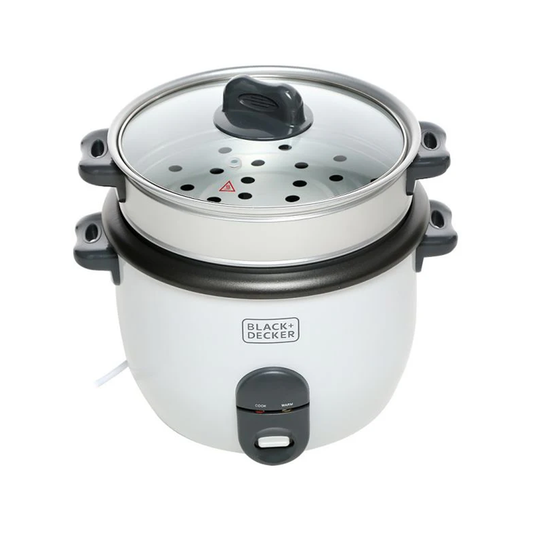 طنجرة طهي الأرز سعة 1.8 لتر بقوة 700 واط مقاومة للالتصاق من Black & Decker