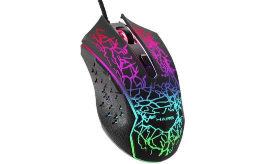 ماوس ألعاب من HAING GM100 RGB للألعاب سلكي ماوس - صورة 1