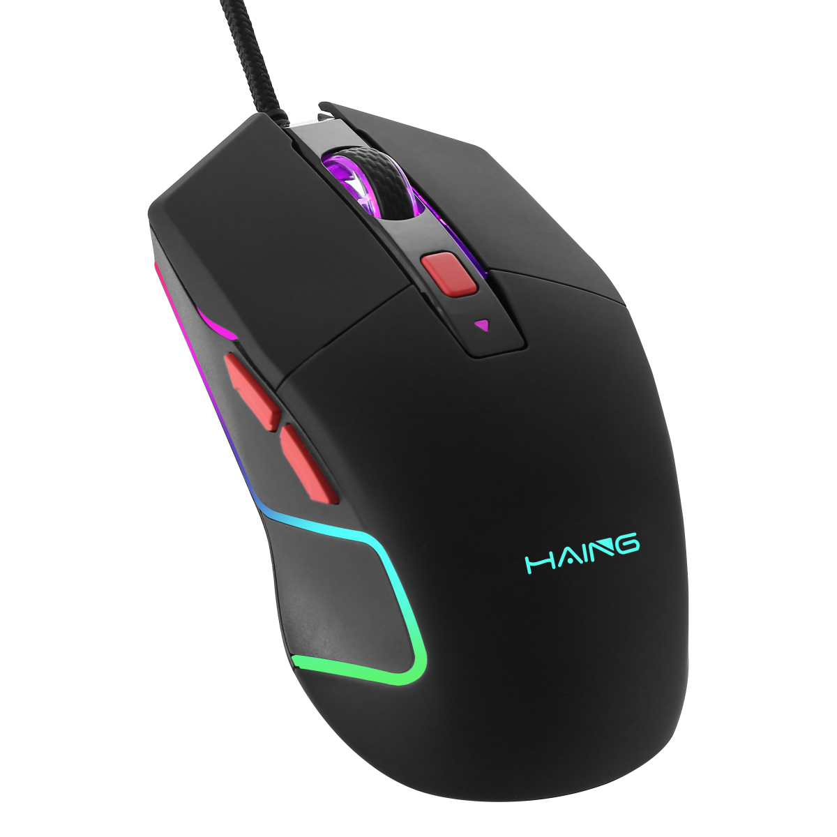 ماوس ألعاب من HAING GM300 RGB سلكي للألعاب ماوس | Powerful Performance & Stunning Design - صورة 1