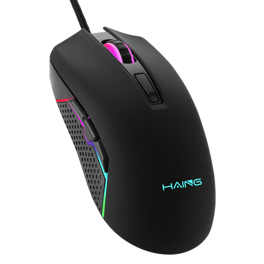 ماوس ألعاب من HAING GM500 سلكي للألعاب ماوس | Superior Performance & Stunning RGB Lighting - صورة 1