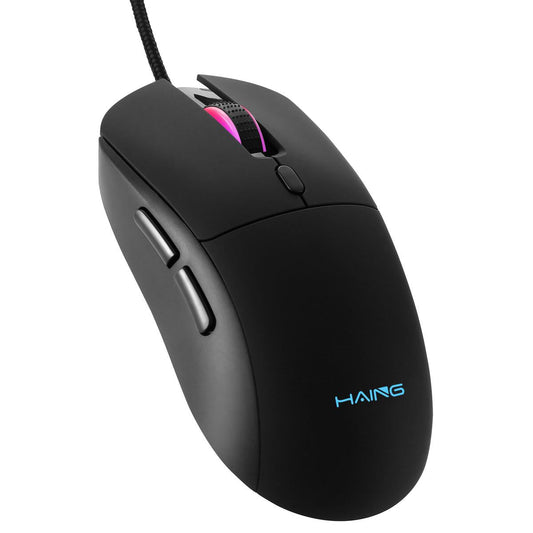 ماوس ألعاب من HAING GM600 RGB للألعاب سلكي ماوس - صورة 1