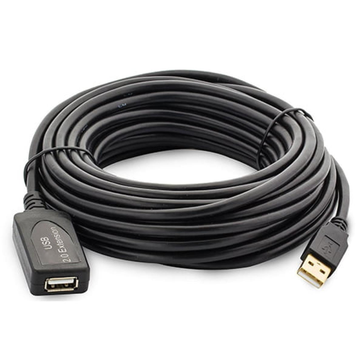 كيبل من HAING USB 2.0 كيبل تمديد (Male to Female) – 15M موديل HI-0151-UEC-15M - صورة 2