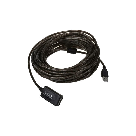 كيبل من HAING USB 2.0 AM to USB AF Active Extension / Repeater Cable – 20M موديل HI-0201-UEC-20M - صورة 1