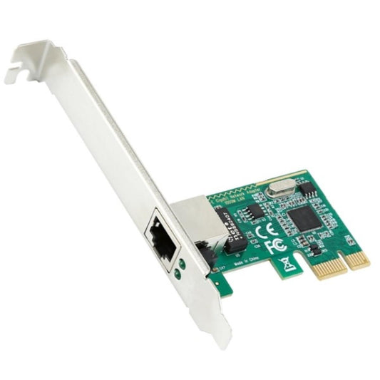 بطاقة توسعة كمبيوتر من HAING Gigabit 10/100/1000Mbps Network محول PCI Express Card موديل HI-1004-PEC - صورة 2