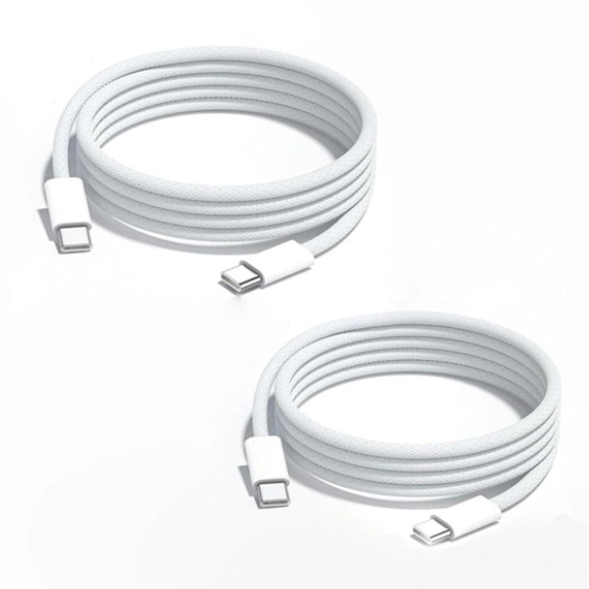كيبل من HAING HI-2020-TCC Type-C to Type-C Braided Cable 60W 1.2M - صورة 2