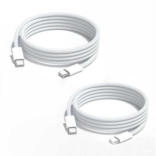 كيبل من HAING HI-2020-TCC Type-C to Type-C Braided Cable 60W 1.2M - صورة 2