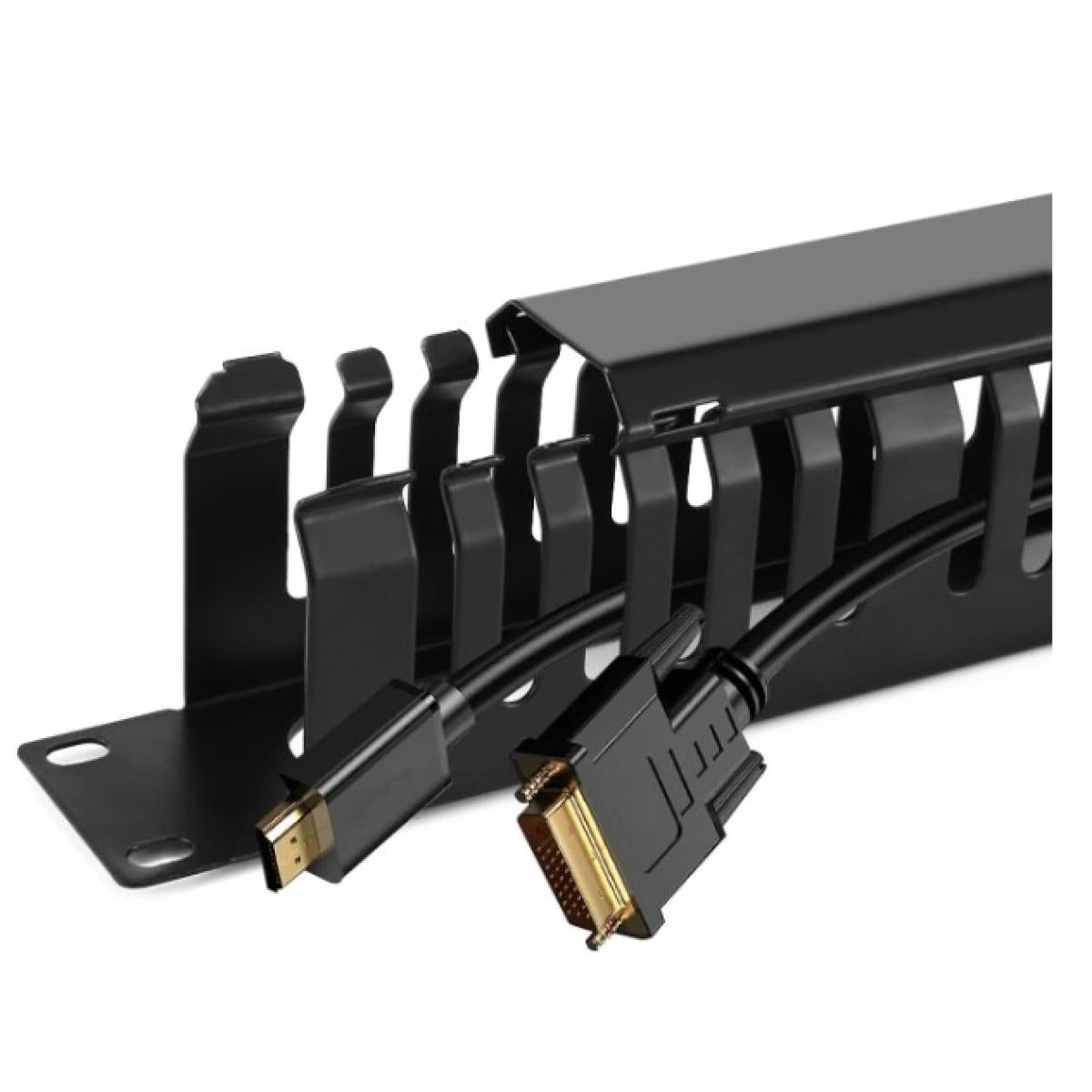 منظم كوابل من HAING HI-MR01 24 Ports شبكة إيثرنت Management Track - صورة 2