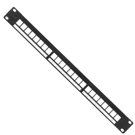 منظم كوابل من HAING HI-PTP01 24 ports Cat5E & Cat6 Utp شبكة إيثرنت Rack - صورة 1