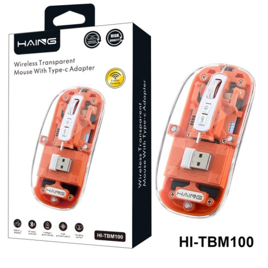 ماوس كمبيوتر من HAING HI-TBM100 Bluetooth & لاسلكي 2.4G ماوس - صورة 1
