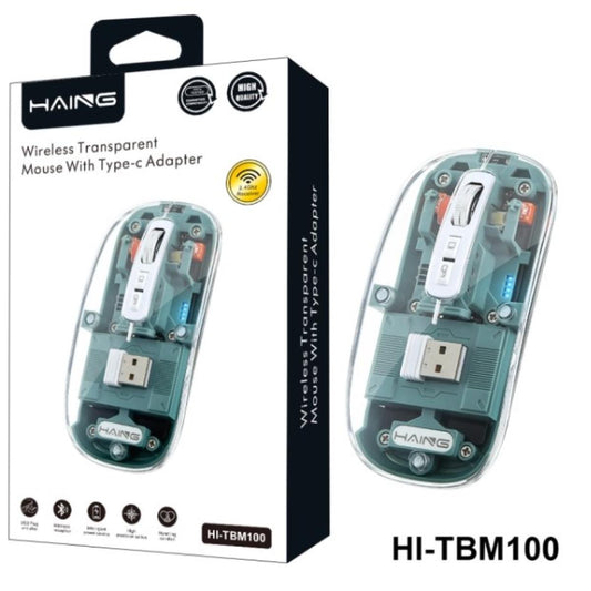 ماوس كمبيوتر من HAING HI-TBM100 Bluetooth & لاسلكي 2.4G ماوس - صورة 2