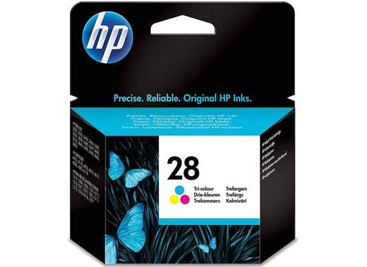 خرطوشة حبر HP 28 أسود أصلية C8728AE