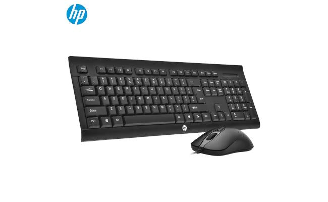 طقم كيبورد وماوس HP KM100 سلكي