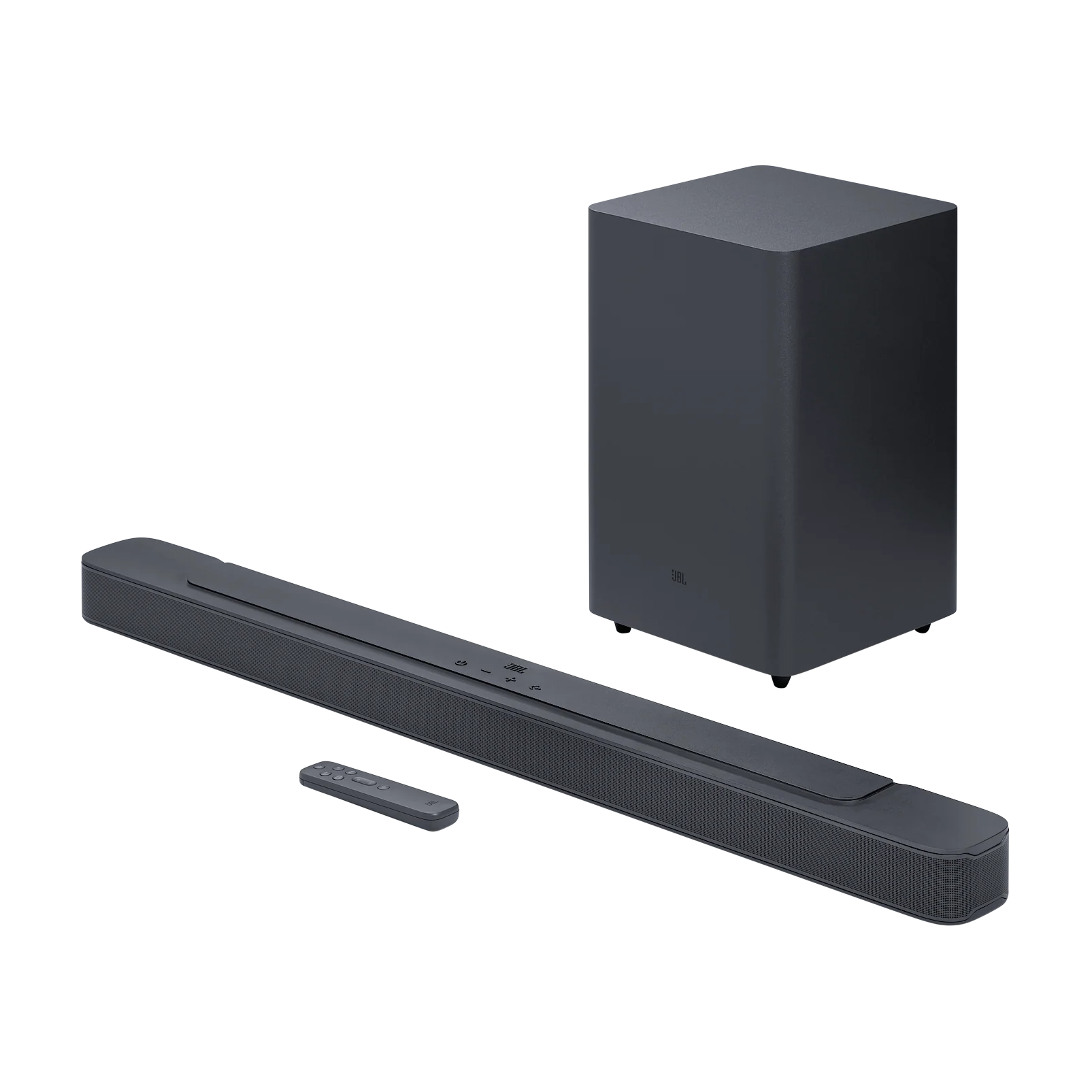 استمتع بصوت JBL مع JBL BAR 210 2.1 Channel Soundbar with Wireless Subwoofer | أداء لاسلكي موثوق