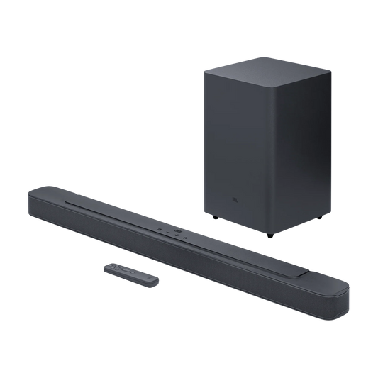 استمتع بصوت JBL مع JBL BAR 210 2.1 Channel Soundbar with Wireless Subwoofer | أداء لاسلكي موثوق