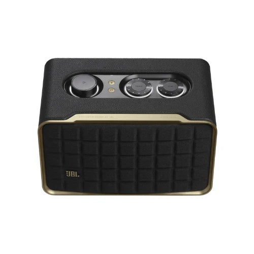 JBL JBL Authentics 500 Retro Bluetooth Speaker with Built-in Battery - Black – اختيار مثالي للموسيقى والمكالمات