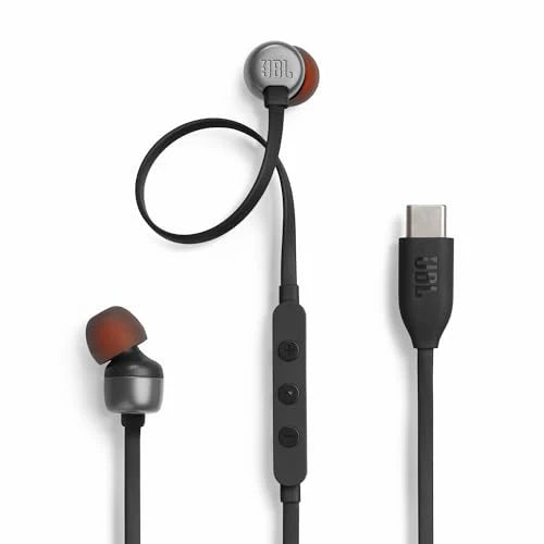 استمتع بصوت JBL مع JBL TUNE 310C USB Type-C Earphones High-Resolution 3 EQ Presets | أداء لاسلكي موثوق
