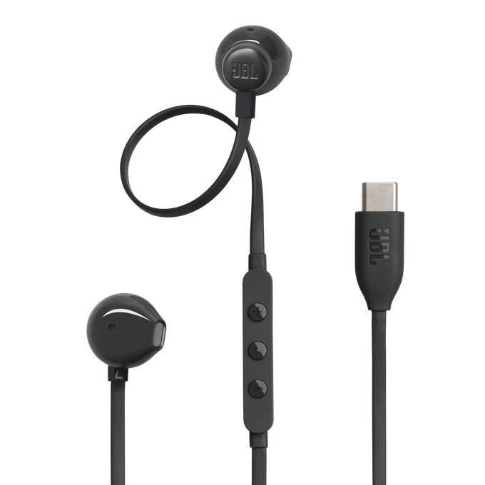 JBL JBL Tune 305C Type C In-Ear Headphones Hi-Res Audio & Tangle-Free – اختيار مثالي للموسيقى والمكالمات